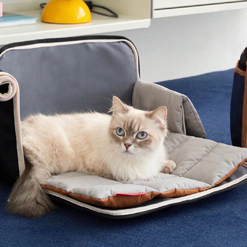 iCandor iBag Pet Carrier - Sassy Cream (2 Sizes) - CreatureLand