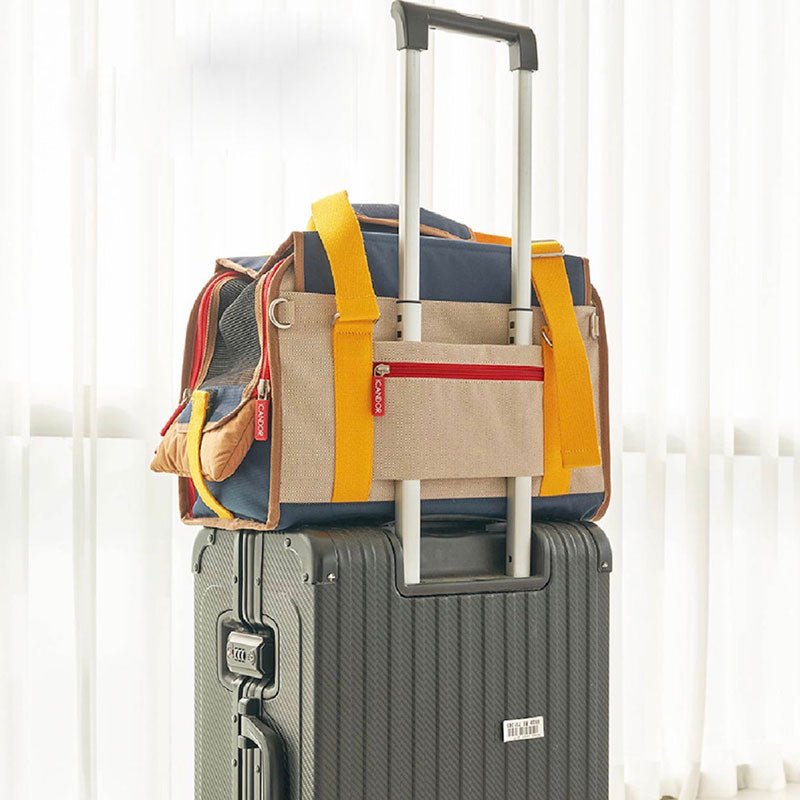 iCandor iBag Pet Carrier - Sassy Cream (2 Sizes) - CreatureLand