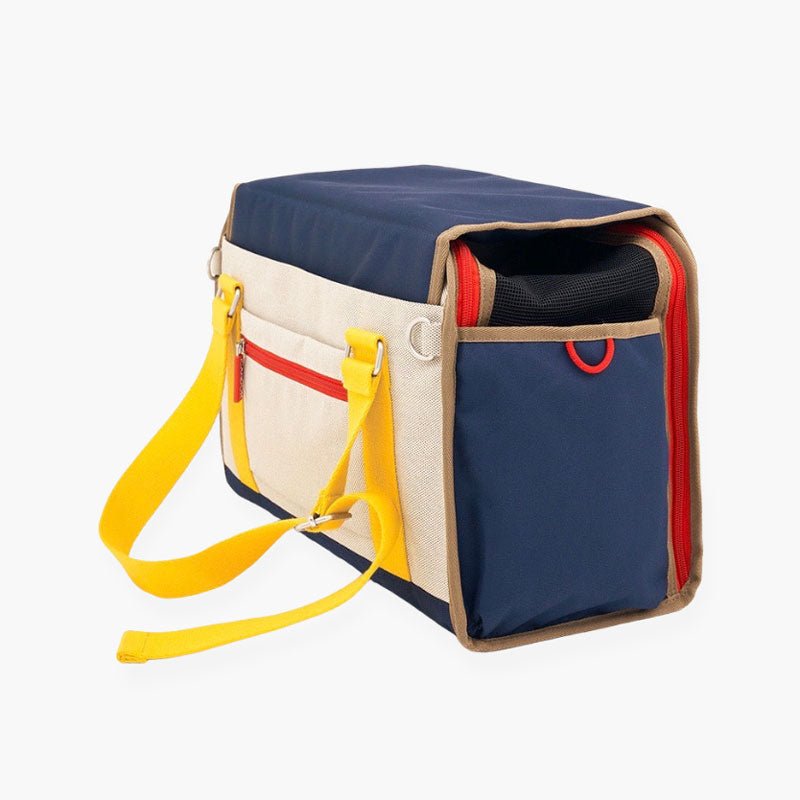 iCandor iBag Pet Carrier - Sassy Cream (2 Sizes) - CreatureLand