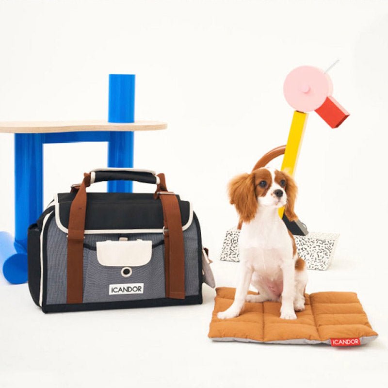 iCandor iBag Pet Carrier - Shy Navy (2 Sizes) - CreatureLand