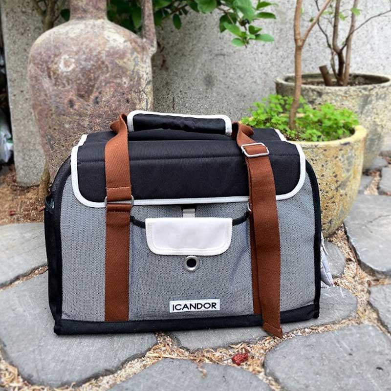 iCandor iBag Pet Carrier - Shy Navy (2 Sizes) - CreatureLand