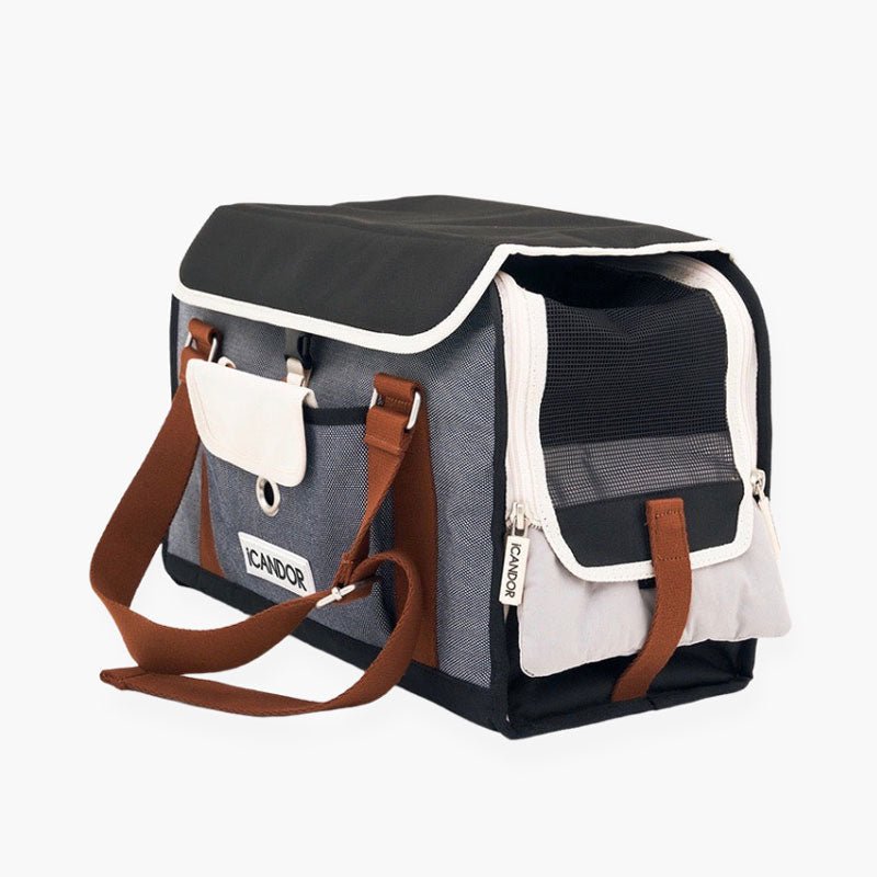 iCandor iBag Pet Carrier - Shy Navy (2 Sizes) - CreatureLand