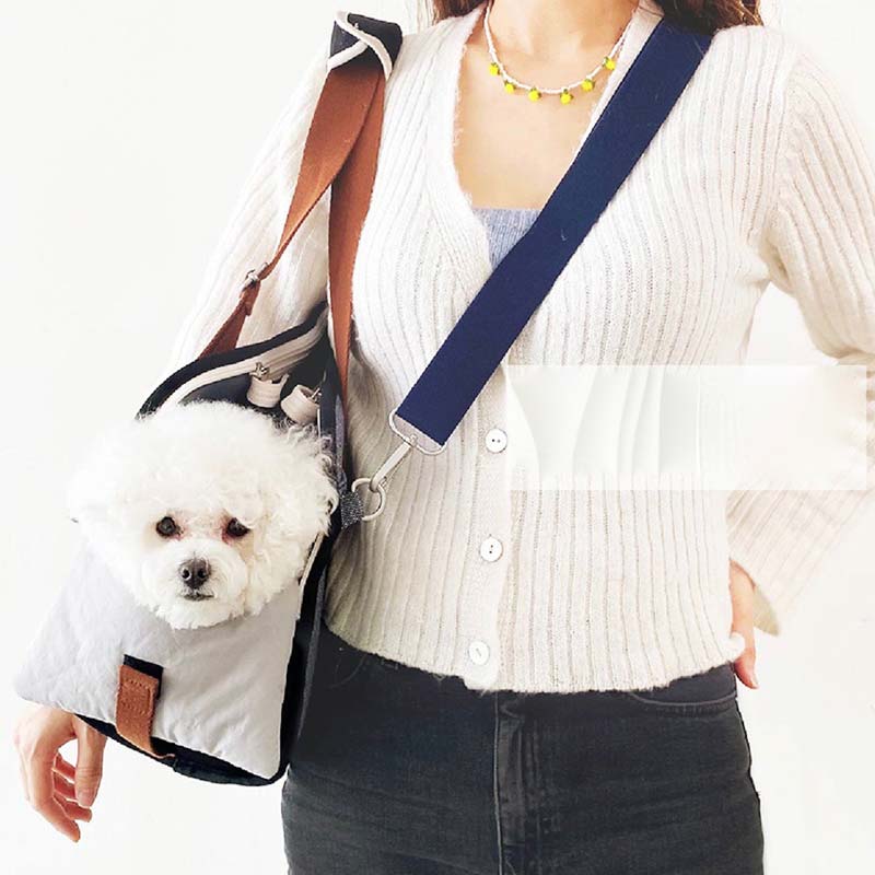 iCandor iBag Pet Carrier - Shy Navy (2 Sizes) - CreatureLand