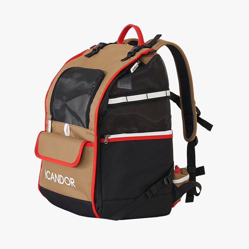 iCandor Jige pet backpack - Vivid Khaki (2 Sizes) - CreatureLand