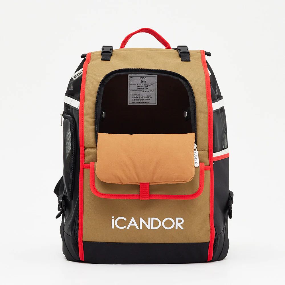 iCandor JIGE Wooly Cushion - Brown - CreatureLand