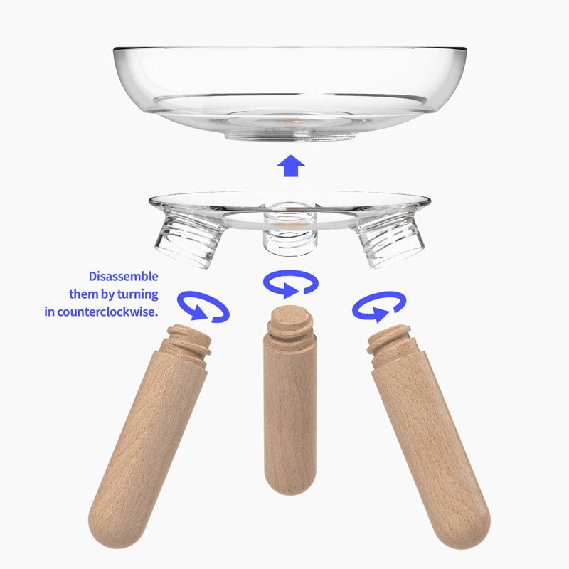 Inherent Oreo Glass Beech Walnut - Short - CreatureLand