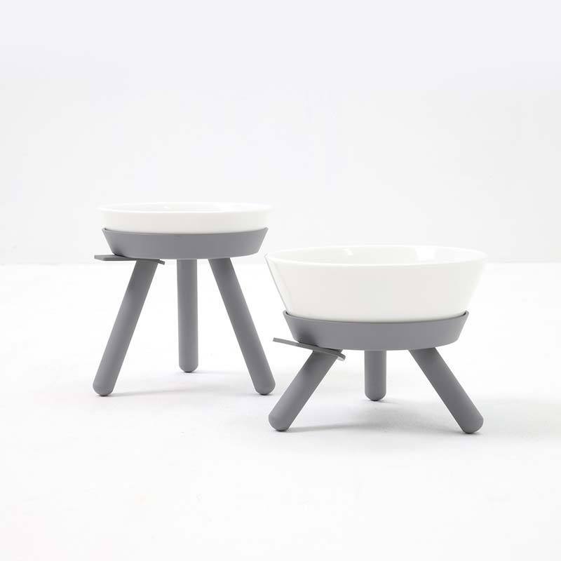 Inherent Oreo Table Grey - Short Small - CreatureLand
