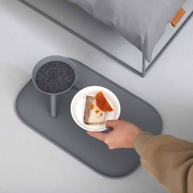 Inherent Oreo Table Grey - Tall Medium - CreatureLand