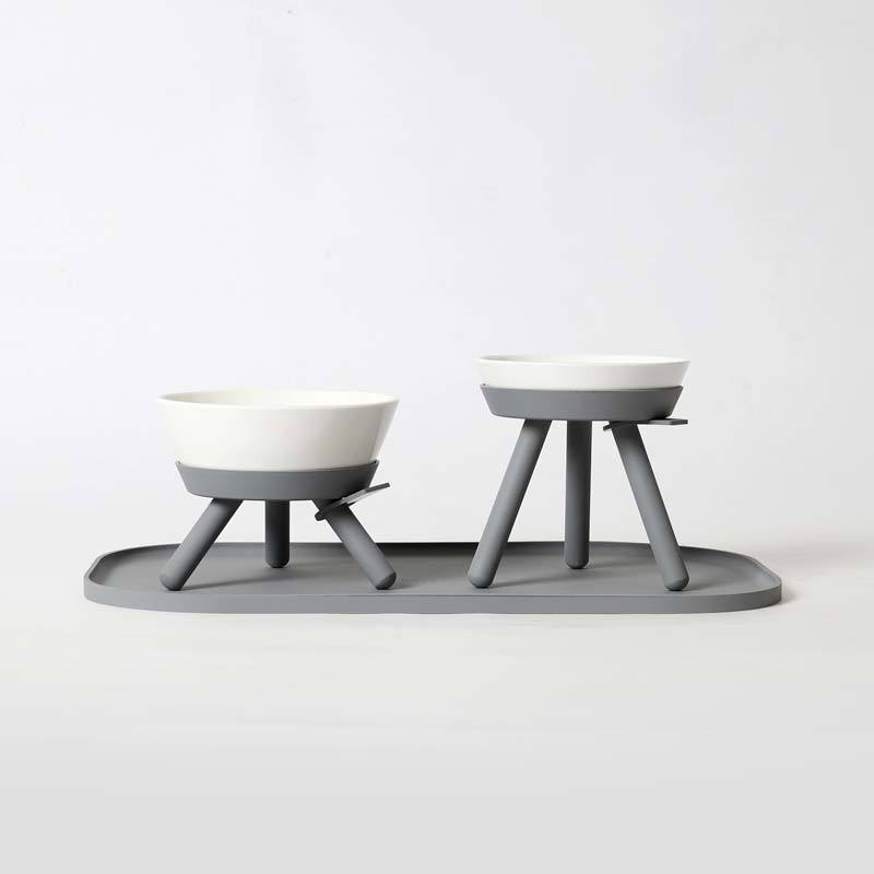 Inherent Oreo Table Grey - Tall Small - CreatureLand