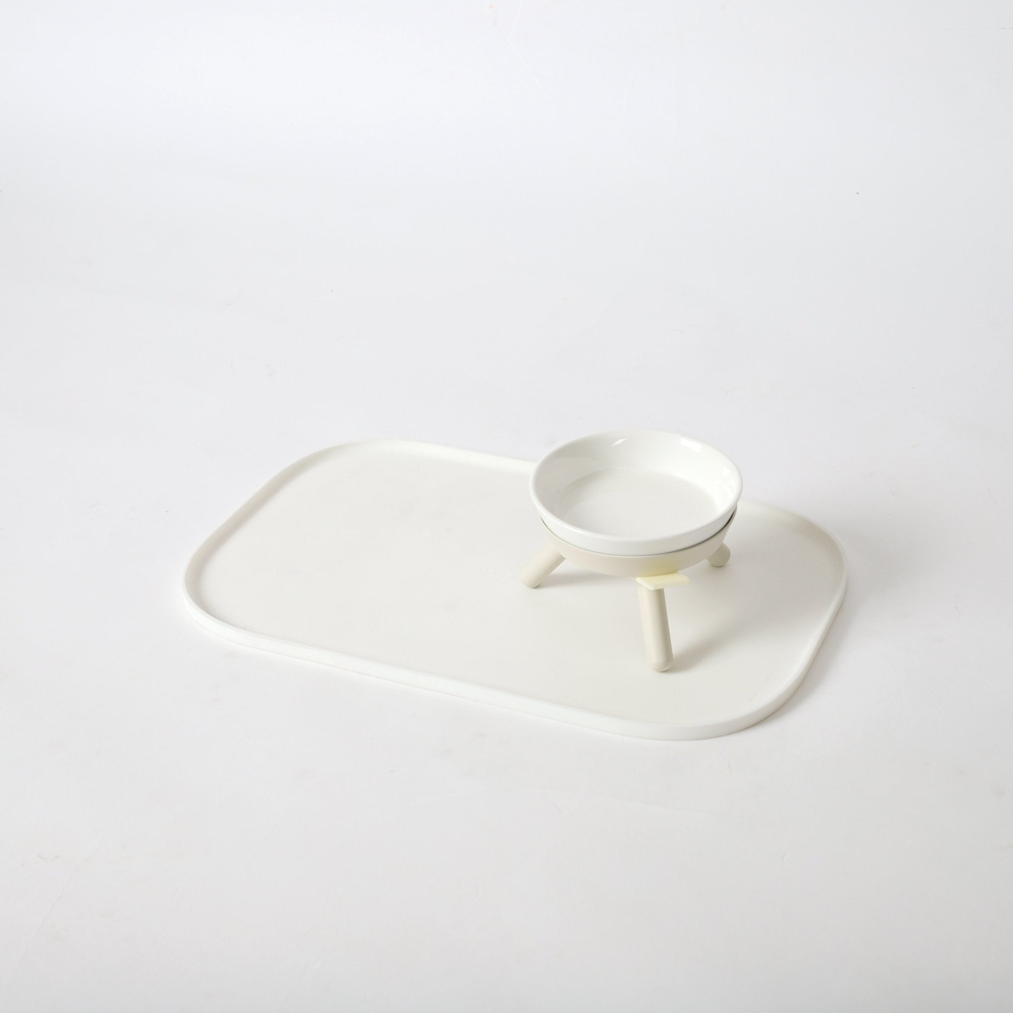 Inherent Oreo Table White - Short Small - CreatureLand