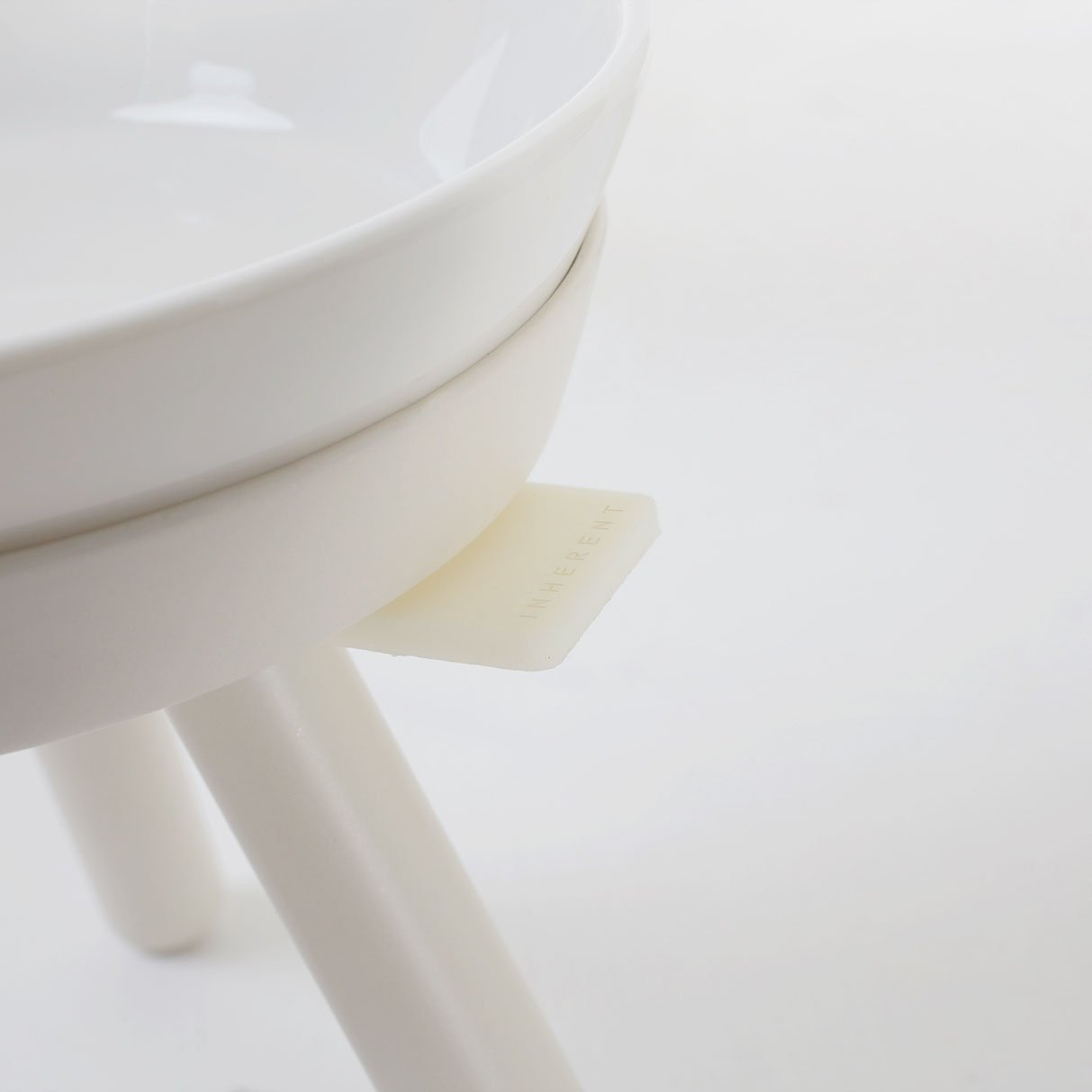 Inherent Oreo Table White - Tall Medium - CreatureLand