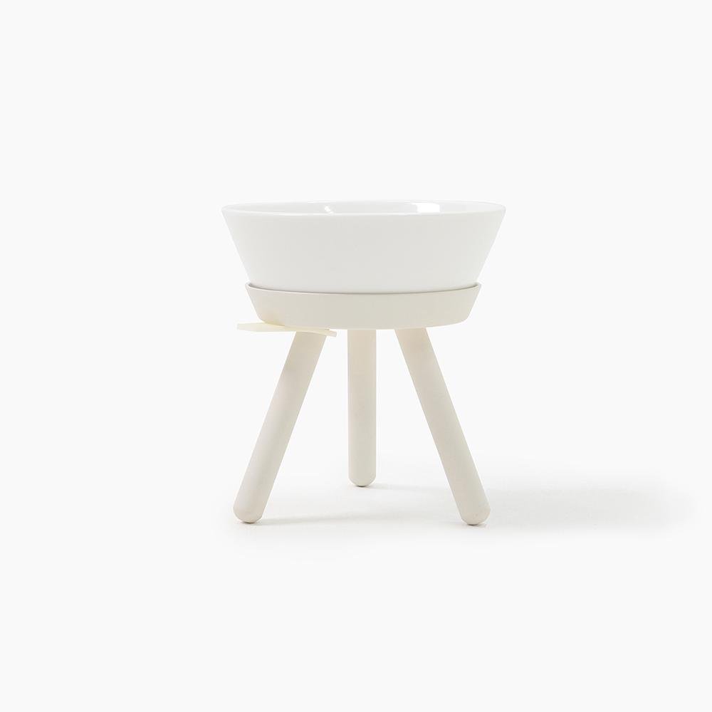 Inherent Oreo Table White - Tall Medium - CreatureLand