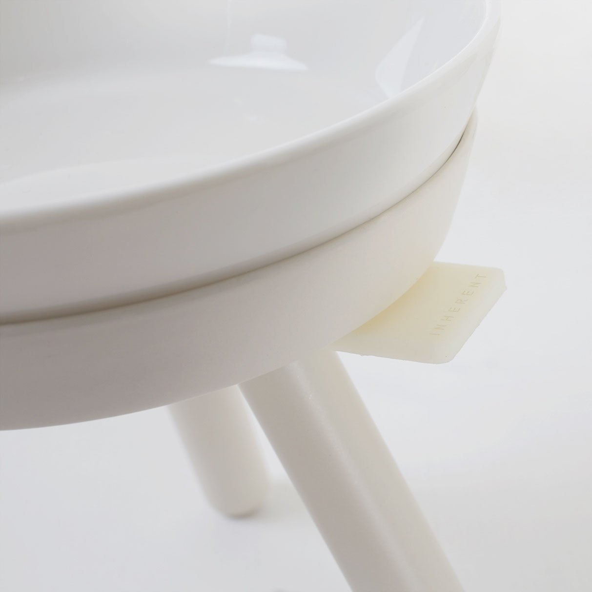 Inherent Oreo Table White - Tall Small - CreatureLand