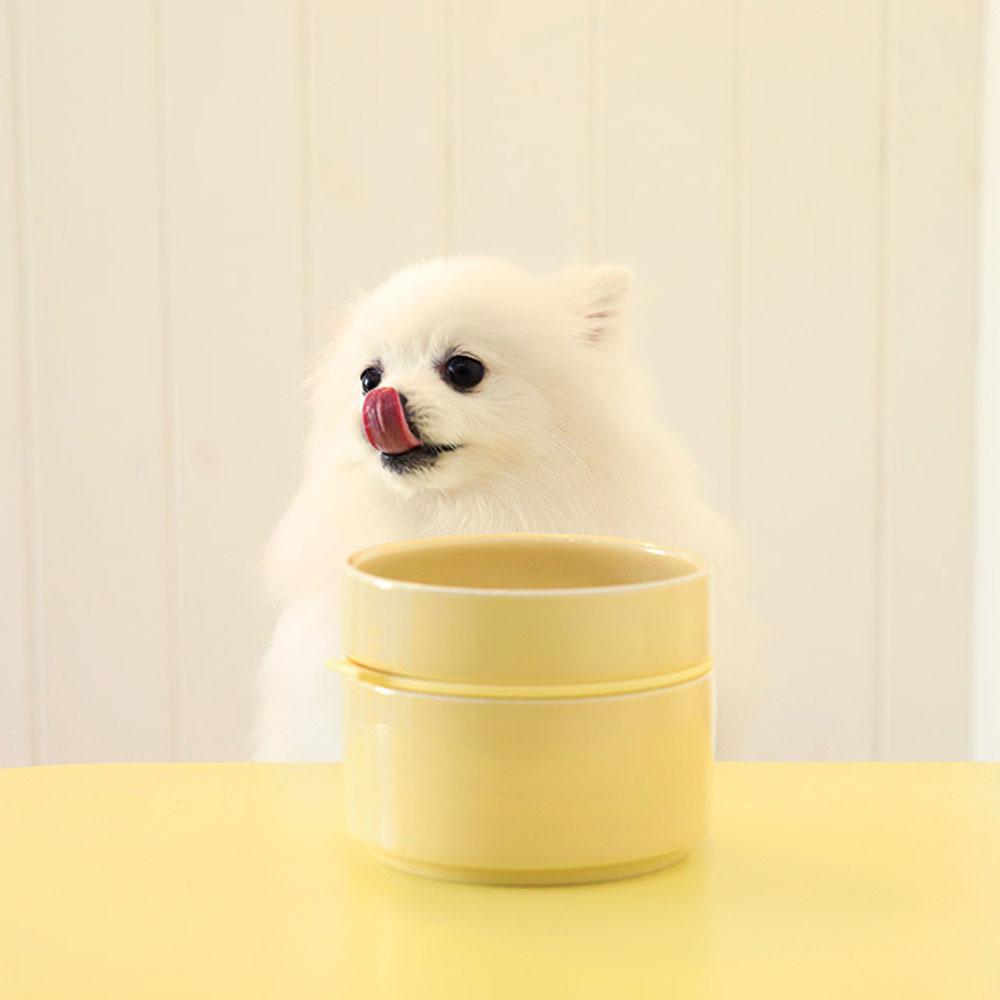 Inherent Stackable Pudding Bowl - Lemon - CreatureLand