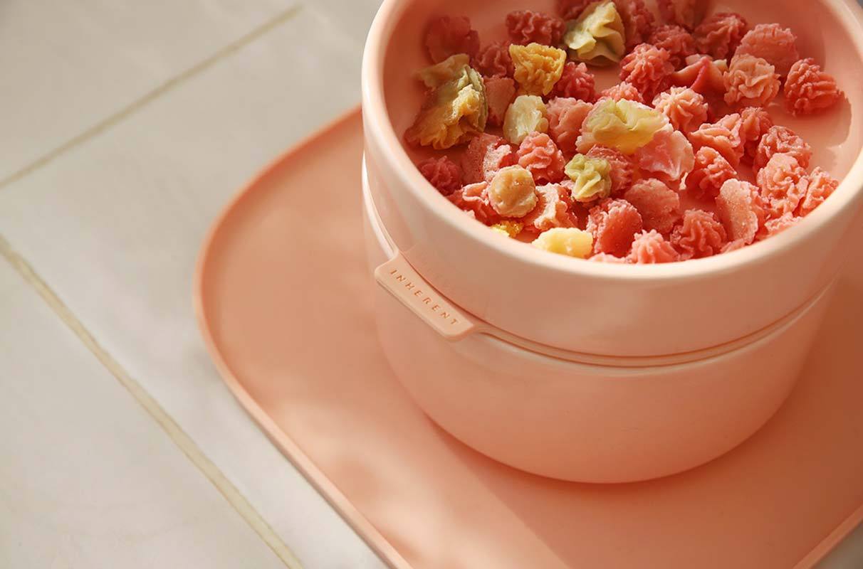 Inherent Stackable Pudding Bowl - Pink - CreatureLand