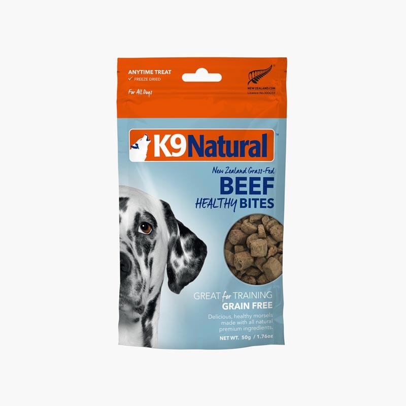 K9 Natural Freeze Dried Healthy Bites - Beef (50g) - CreatureLand