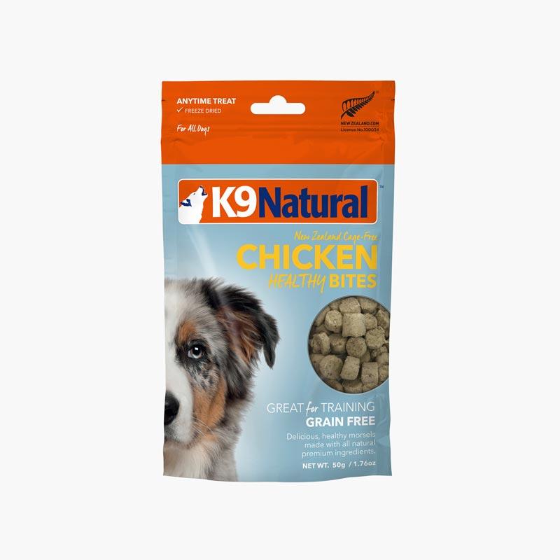 K9 Natural Freeze Dried Healthy Bites - Chicken (50g) - CreatureLand