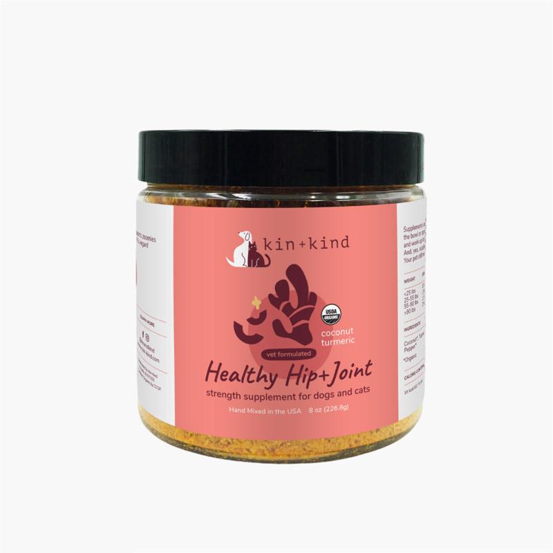 Kin+Kind Organic Healthy Hip & Joint Dog and Cat Supplement - CreatureLand