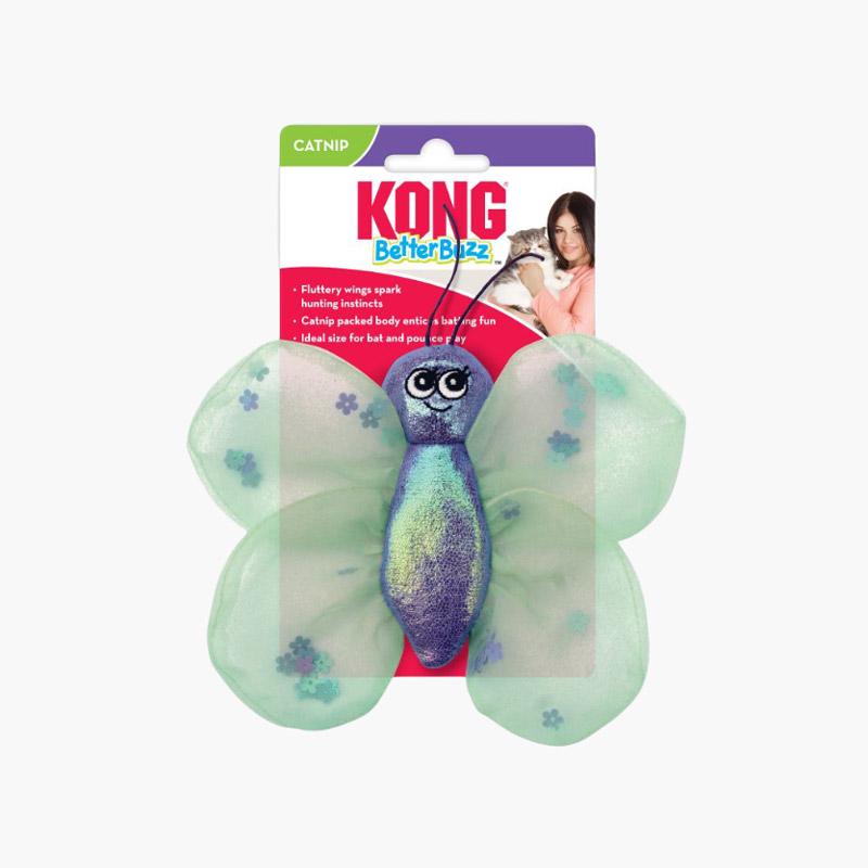 KONG® Better Buzz Catnip Toy – Butterfly - CreatureLand