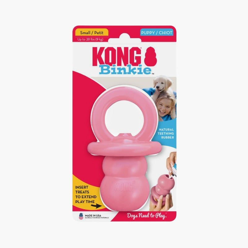 KONG® Binkie™ Puppy Toy (2 Colours) - CreatureLand