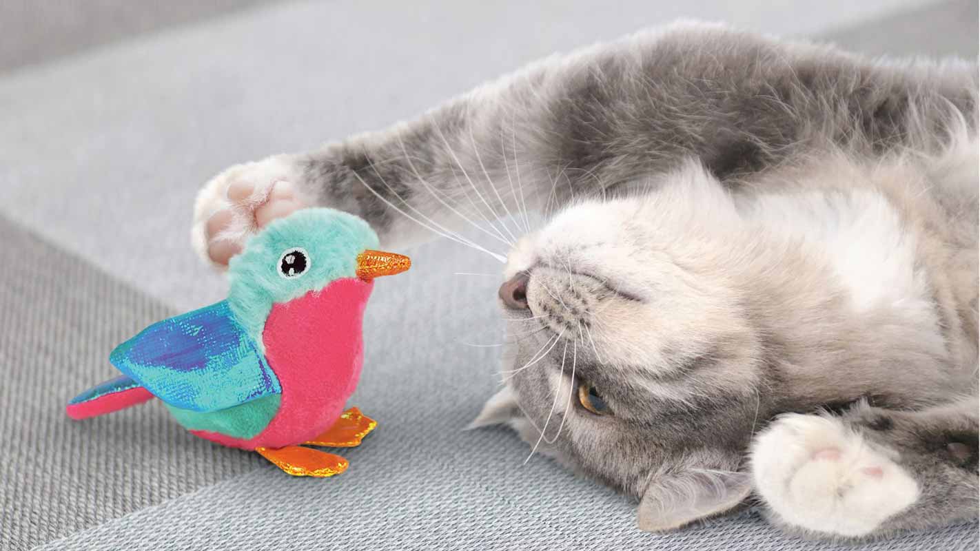 KONG® Crackles Tweetz Bird Catnip Toy - CreatureLand