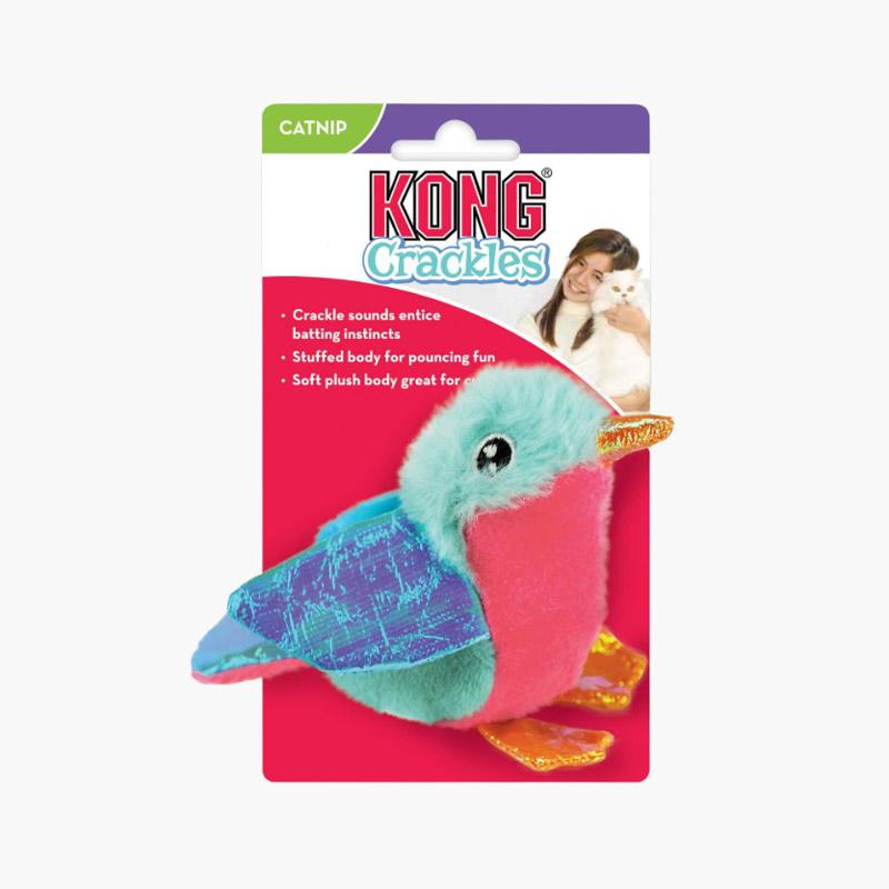 KONG® Crackles Tweetz Bird Catnip Toy - CreatureLand