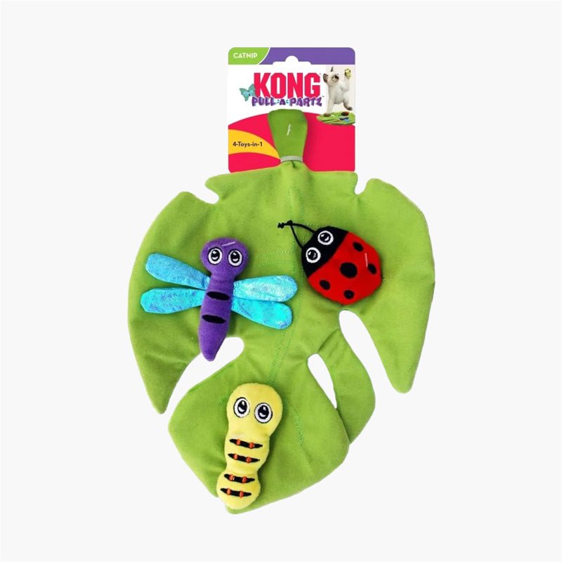 KONG® Pull-A-Partz | Bugz Catnip Toy - CreatureLand