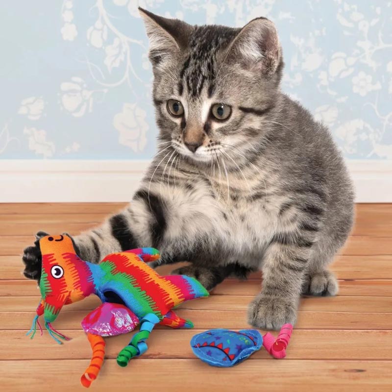 KONG® Pull-A-Partz | Pinata Catnip Toy - CreatureLand