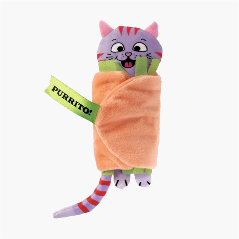 KONG® Pull-A-Partz | Purrito Catnip Toy - CreatureLand