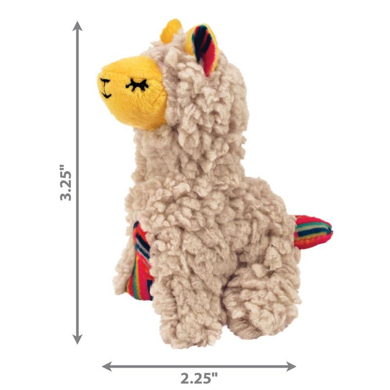KONG® Softies – Buzzy Llama Interactive Catnip Toy - CreatureLand