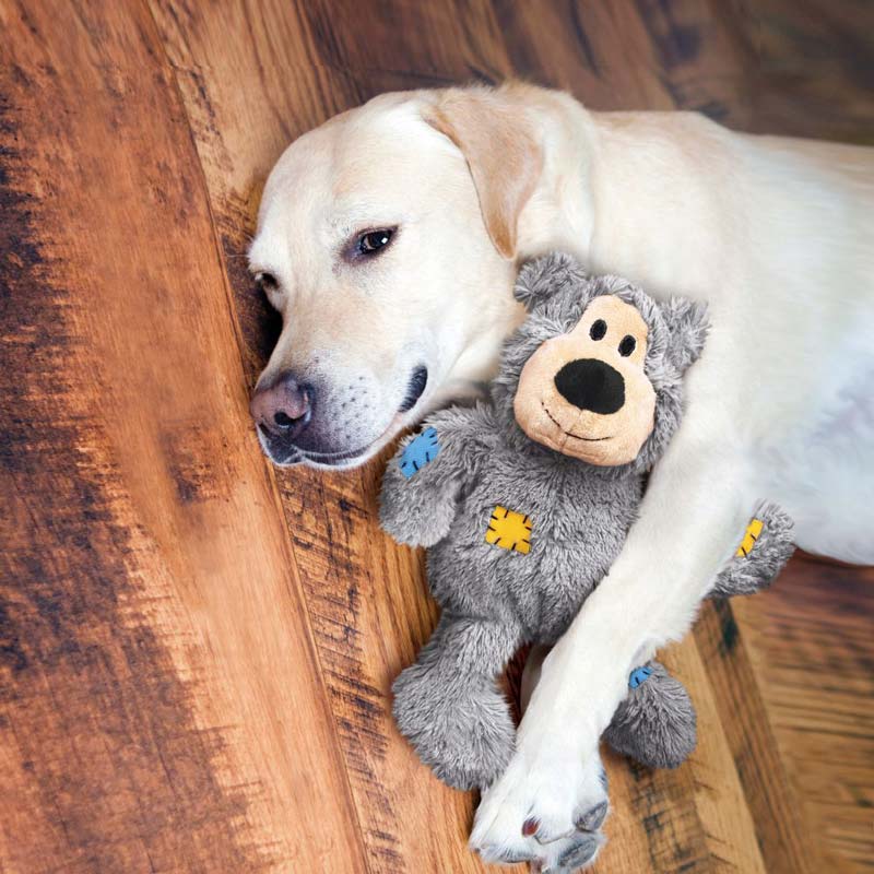 KONG® Wild Knots Bears Dog Toy (3 Colours) - CreatureLand