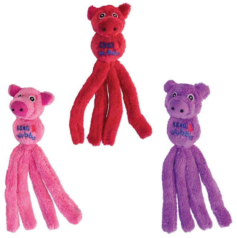 KONG® Wubba Pig Catnip Toy (Assorted) - CreatureLand