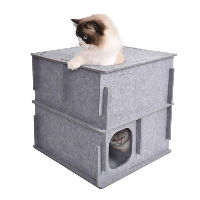 Limeet Bunk Mates Cat House - CreatureLand