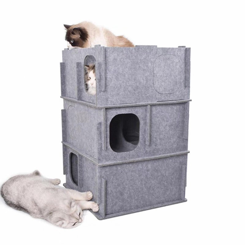 Limeet Bunk Mates Cat House - CreatureLand