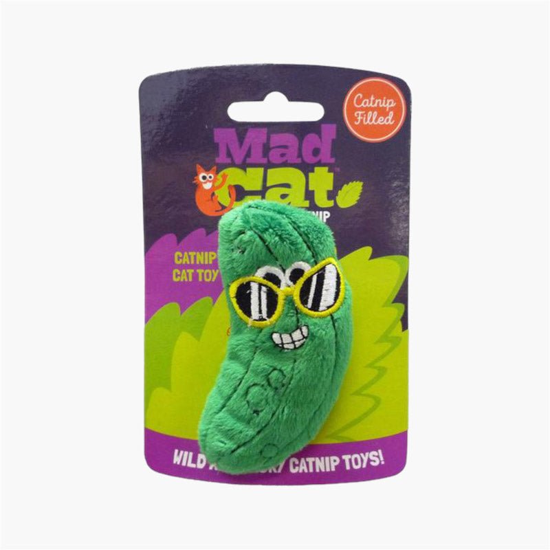 Mad Cat Mad Cat® Cool Cucumber Cat Toy with Catnip & Silvervine - CreatureLand