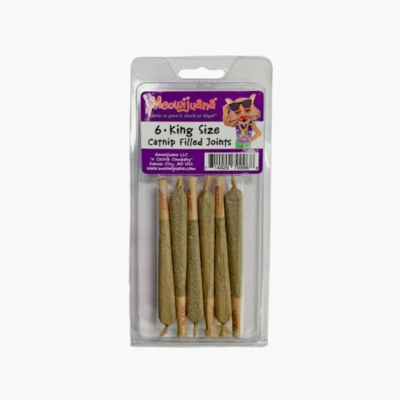 Meowijuana Catnibas™ - King Meowy J's Catnip (Pack of 6) - CreatureLand