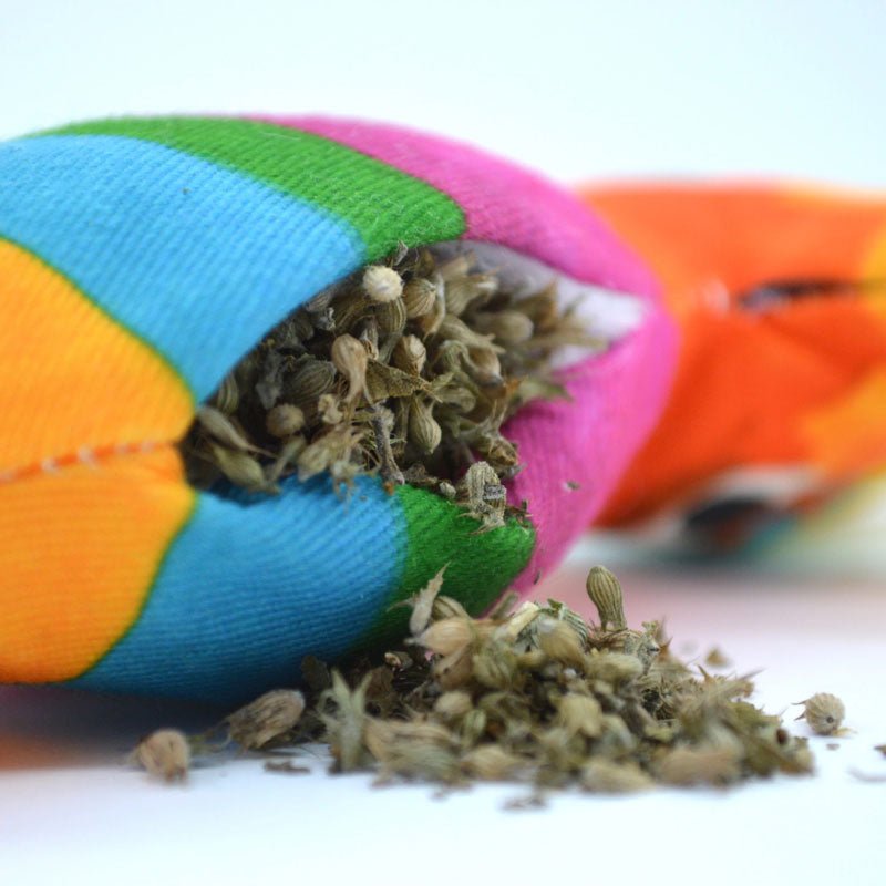 Meowijuana Get Smashed Refillable Catnip Llama Piñata Cat Teaser - CreatureLand