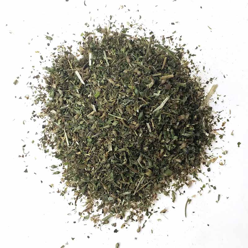 Meowijuana Whisker Tickler - Chamomile, Dandelion, and Catnip blend (26g) - CreatureLand