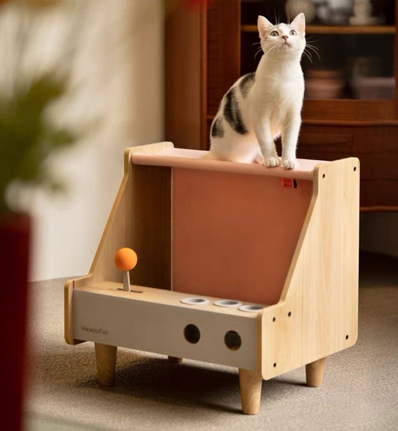 Mewoofun Arcade Cat House Scratcher (4 Colours) - CreatureLand