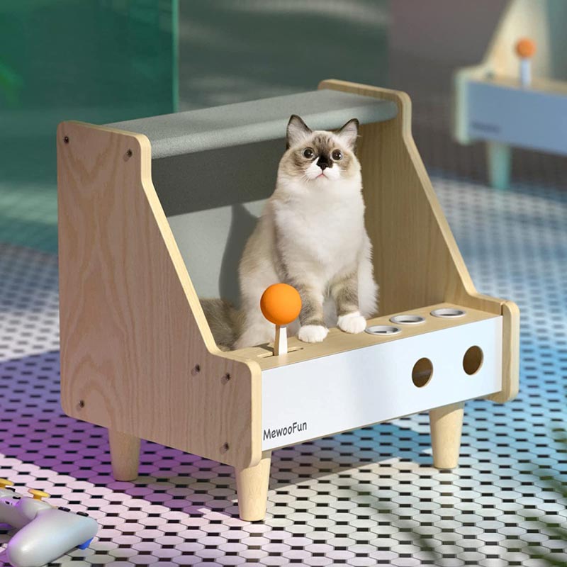 Mewoofun Arcade Cat House Scratcher (4 Colours) - CreatureLand