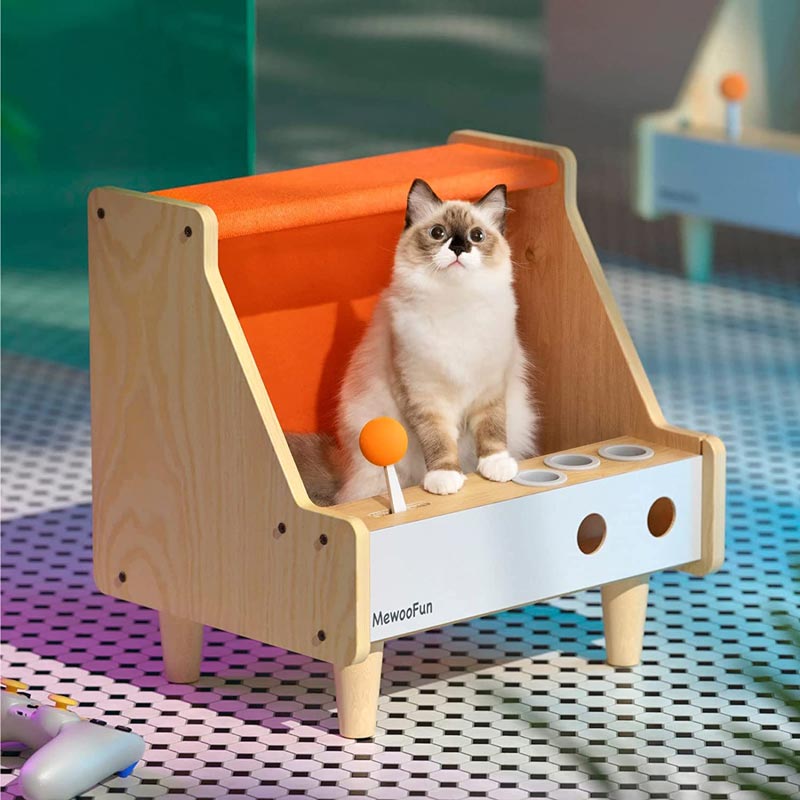 Mewoofun Arcade Cat House Scratcher (4 Colours) - CreatureLand