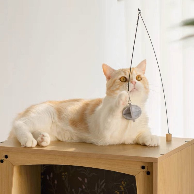 Mewoofun Cable TV Cat Nest with Scratcher (2 Designs) - CreatureLand