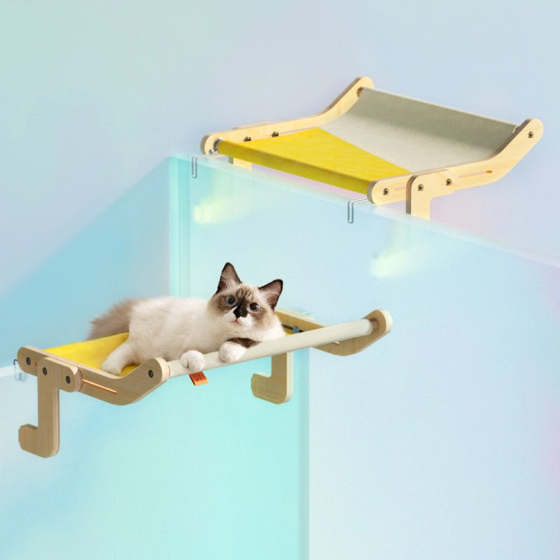 Mewoofun Cat Window Perch Hammock (5 Colours) - CreatureLand