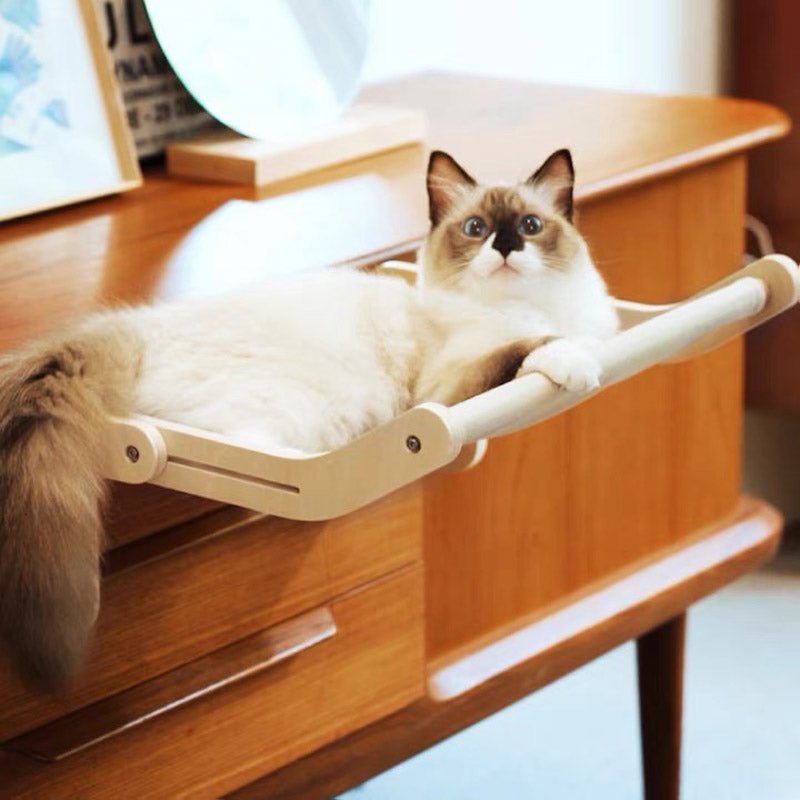 Mewoofun Cat Window Perch Hammock (5 Colours) - CreatureLand
