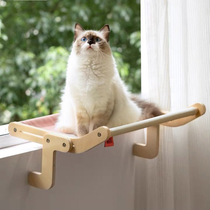 Mewoofun Cat Window Perch Hammock (5 Colours) - CreatureLand