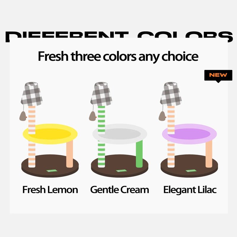 Mewoofun Table Lamp Double Cat Climbing Post - CreatureLand