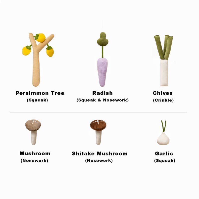 Mewoofun Vegetable Farm Nosework Dog Toy - CreatureLand