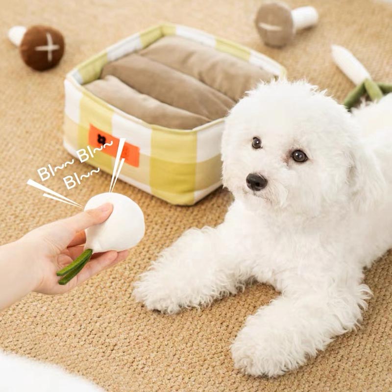 Mewoofun Vegetable Farm Nosework Dog Toy - CreatureLand