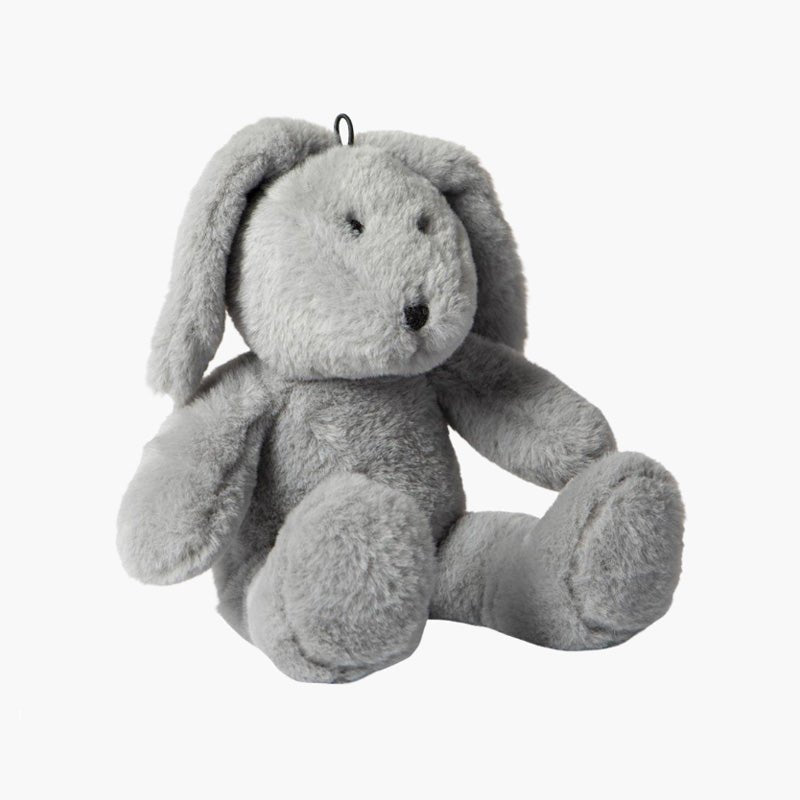 NANDOG™ Super Soft Luxe Plush Squeaker Toy | Gray Bunny - CreatureLand