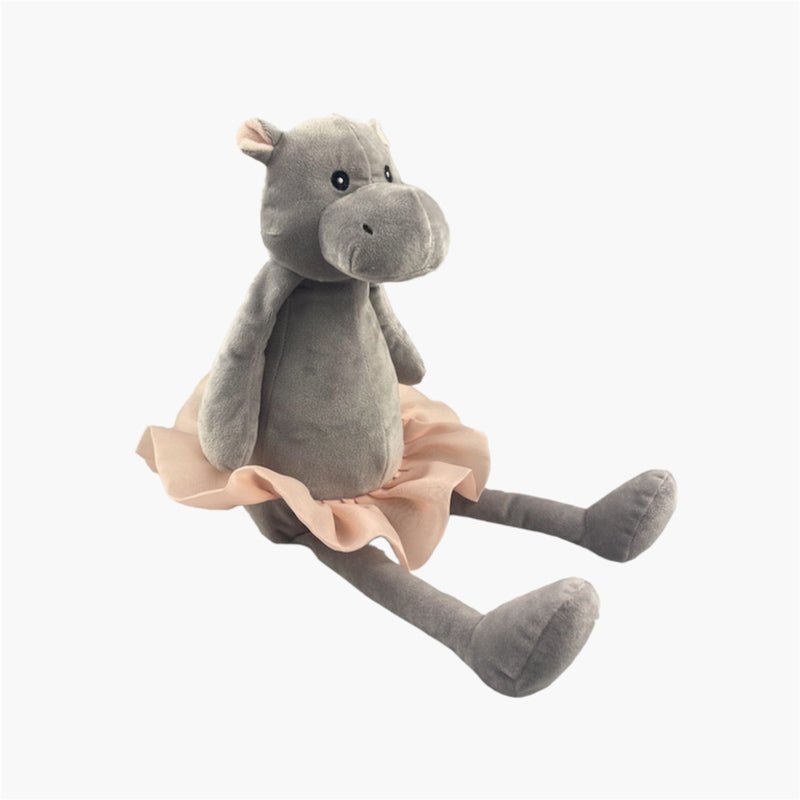 NANDOG™ Super Soft Luxe Plush Squeaker Toy | Hippo - CreatureLand